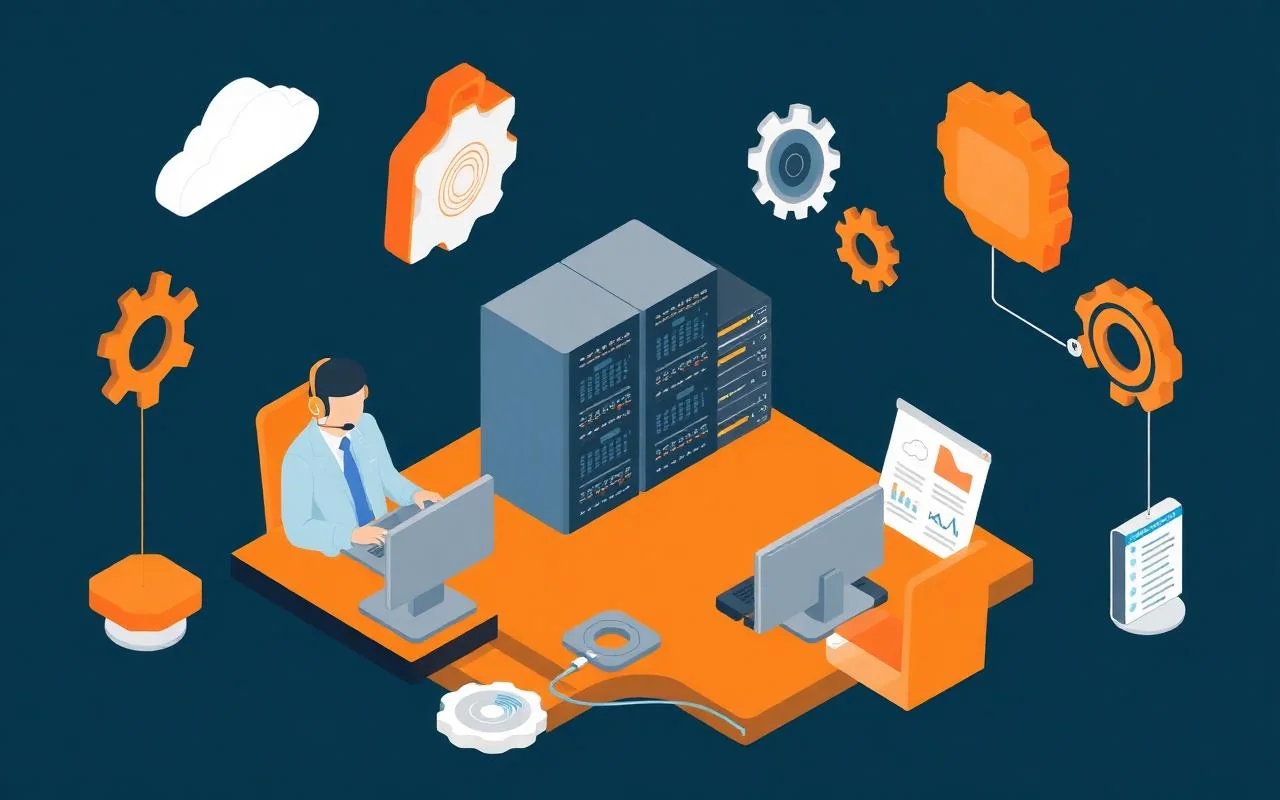 Cover illustration for article: What Are Managed IT Services? A Complete Guide for Indian Businesses