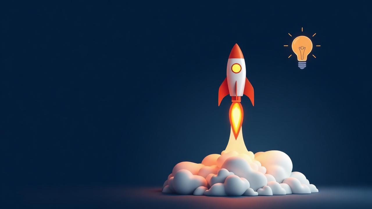 Startups industry illustration